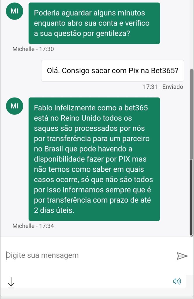 Pix na Bet365 - Guia 2023 para Depositar e Sacar