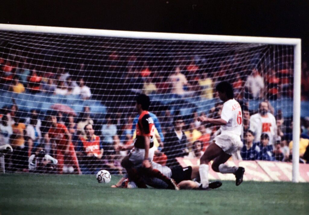 Bebeto marcou o gol do tetracampeonato brasileiro do Flamengo, em 1987