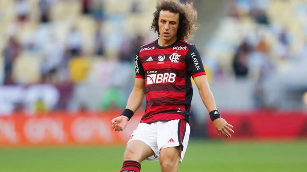 David Luiz em campo pelo Flamengo