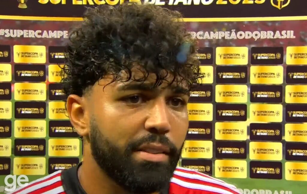 Gabigol fala sobre derrota do Flamengo na Supercopa