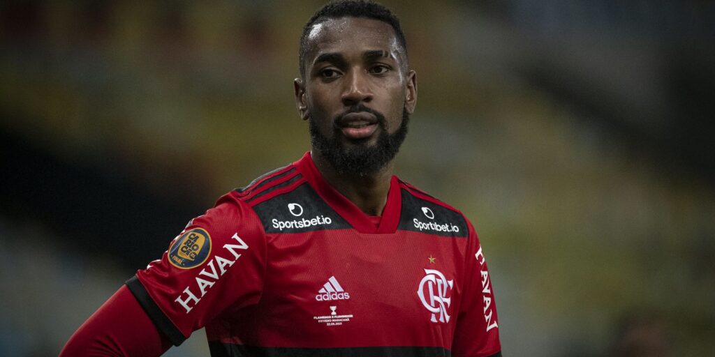 Gerson em sua primeira passagem pelo Flamengo