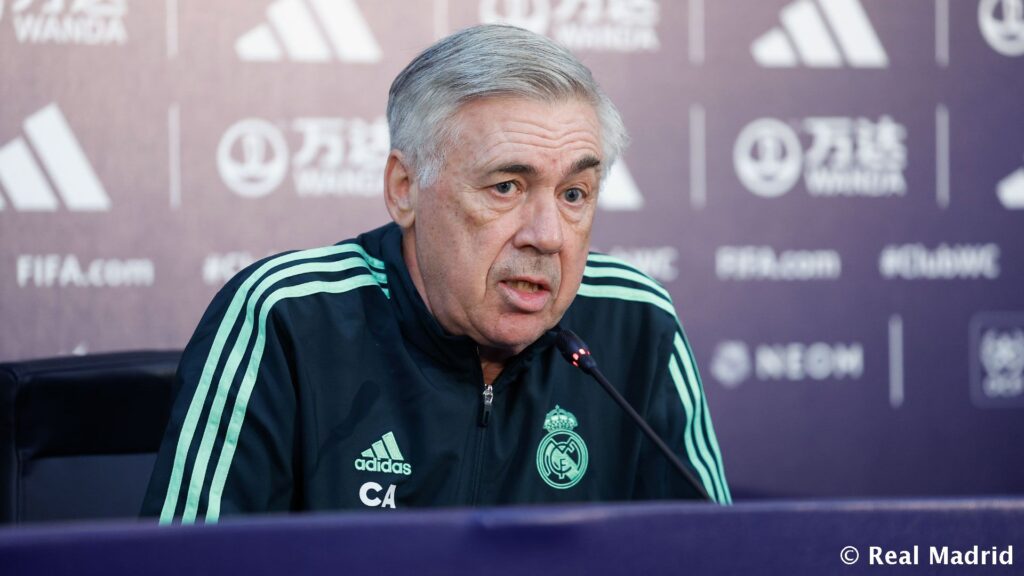 Ancelotti fala sobre os desfalques do Real Madrid