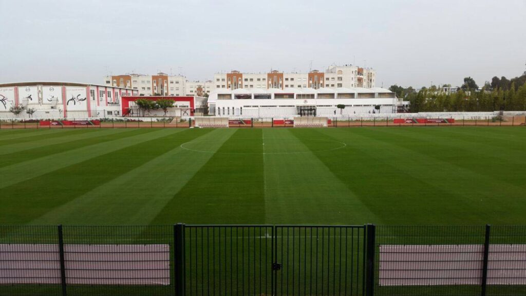 Estádio Prince Moulay El Hassan, que será sede dos treinamentos do Flamengo no Marrocos, para o Mundial de Clubes