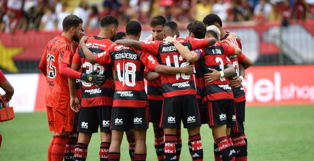 Jogadores do Flamengo que enfrentam o Botafogo em Brasília
