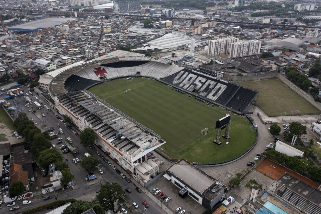 São Januário, estádio do Vasco; Promotor classificou estádio como pior de todos e rival do Flamengo apontou perigo no Maracanã