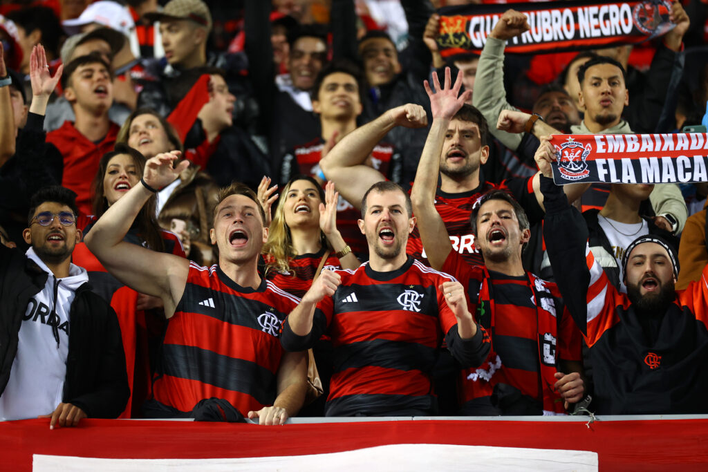 Torcedores do Flamengo no Marrocos. Foto: Michael Steele/Getty Images