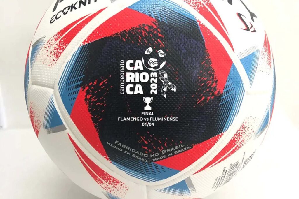 Bola da final do Campeonato Carioca 2023