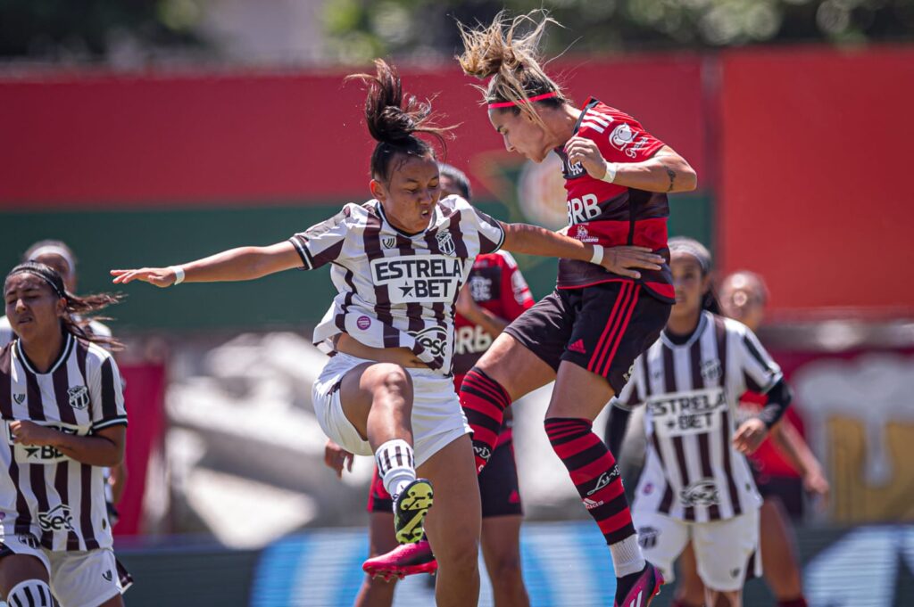 Flamengo x Ceará no futebol feminino