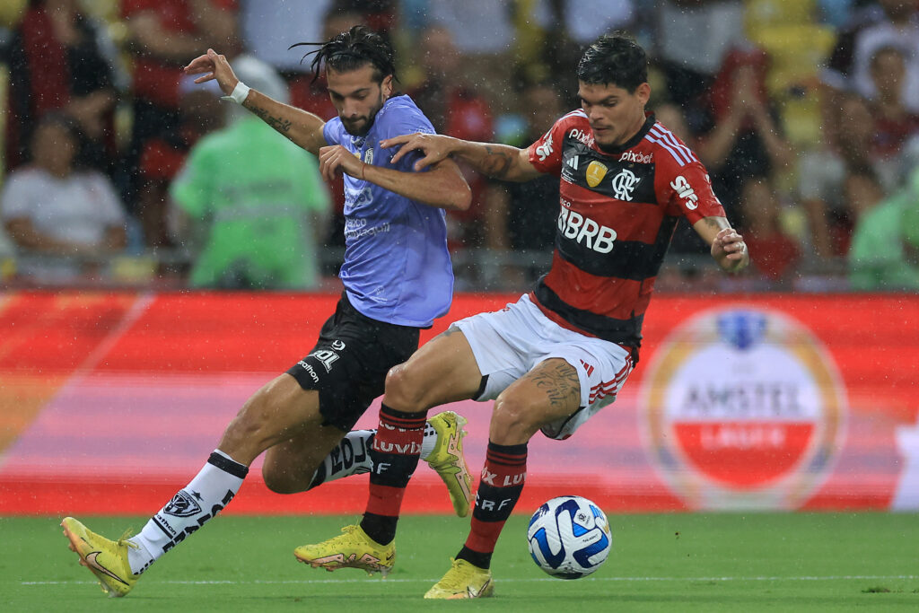 Ayrton Lucas Flamengo v Independiente del Valle - Recopa Sudamericana 2023