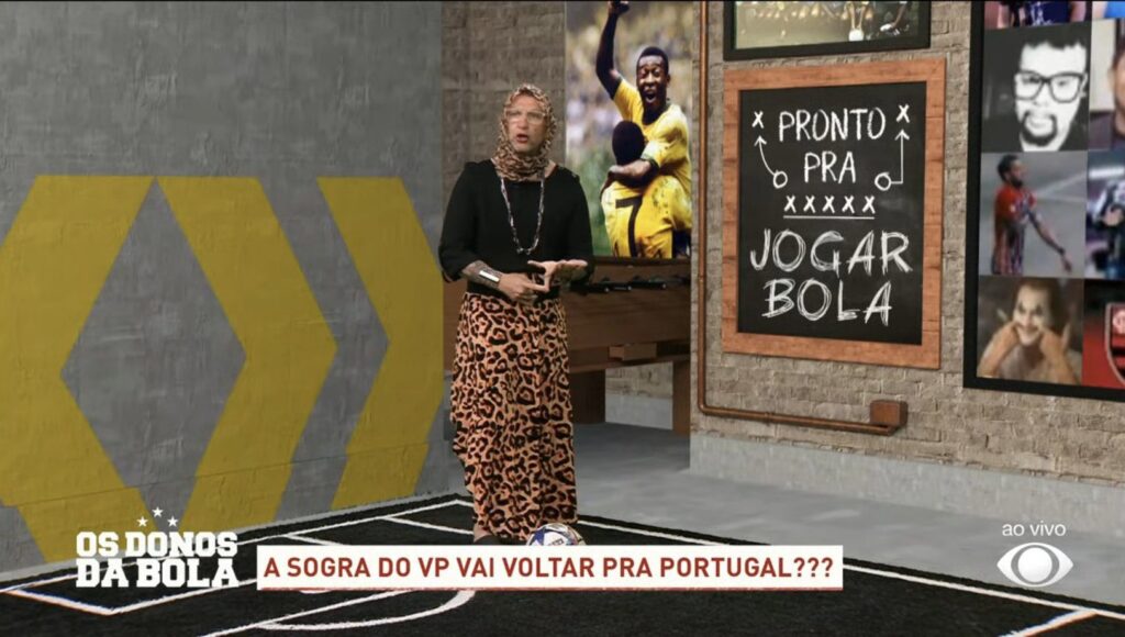 Neto se veste de 'sogra do Vitor Pereira' e flamenguistas têm reação inusitada