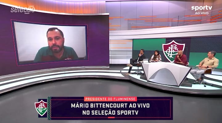 Mário Bittencourt fala sobre concessão com Flamengo e detona Vasco por gramado do Maracanã