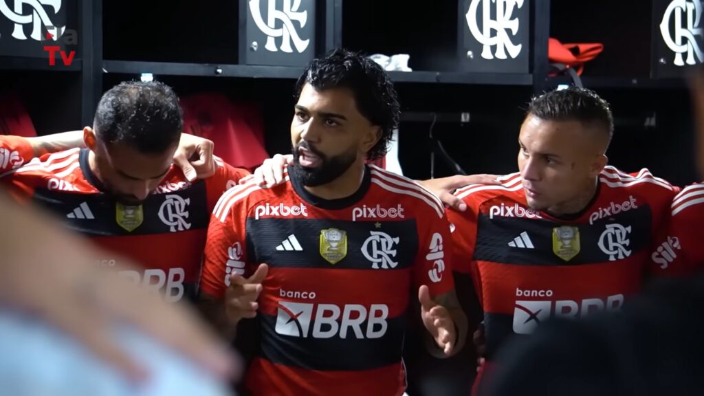 Gabigol pede a palavra antes de Flamengo x Maringá