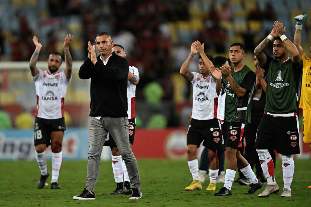 Jaime García após jogo entre Flamengo e Ñublense pela Libertadores