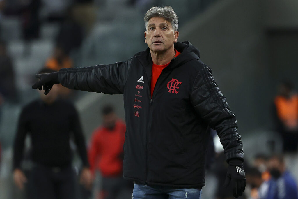 Renato Gaúcho comandou o Flamengo em 2021