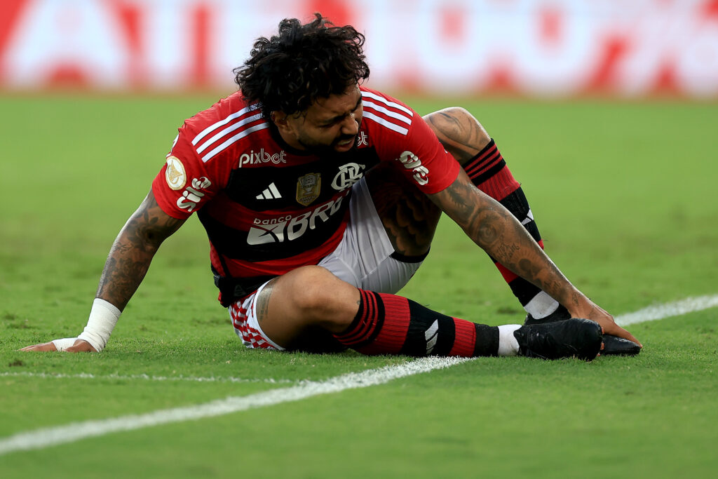Gabigol em jogo do Flamengo