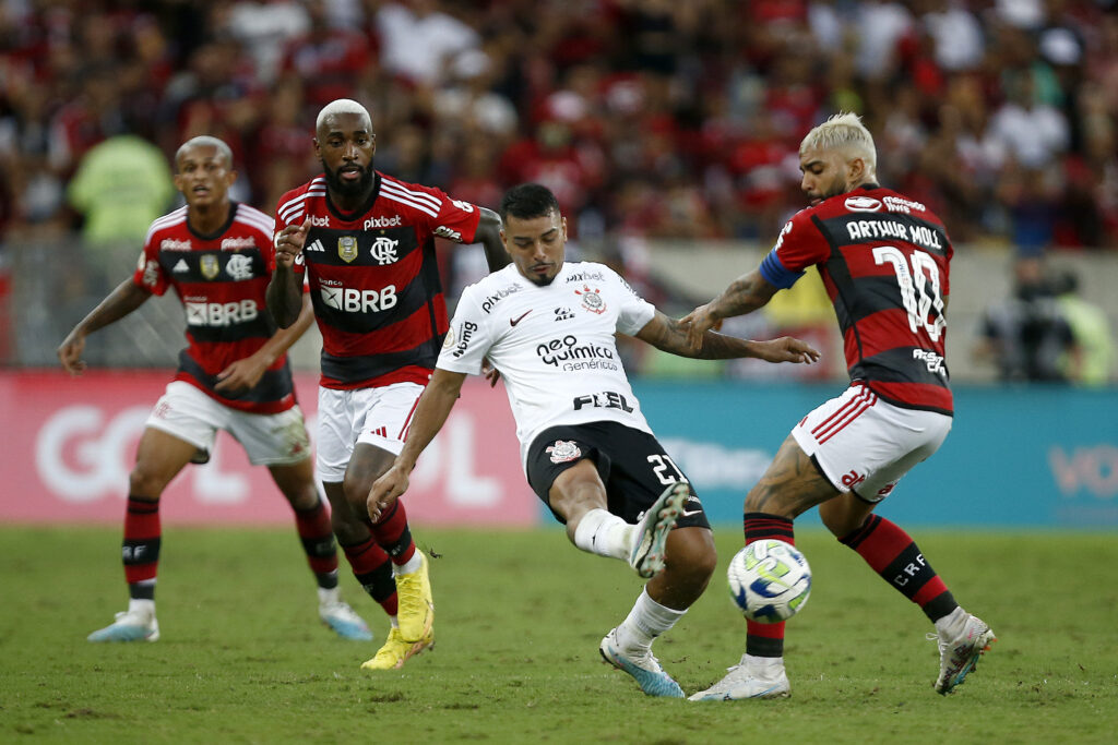 Flamengo x Corinthians, no Maracanã