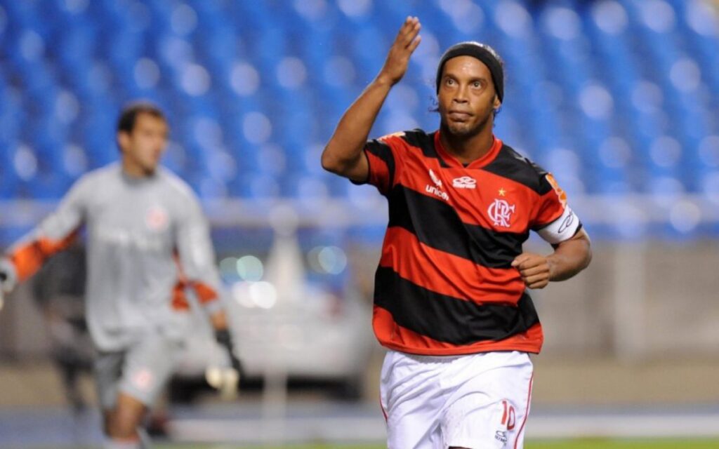 Ronaldinho Gaúcho nos tempos de Flamengo