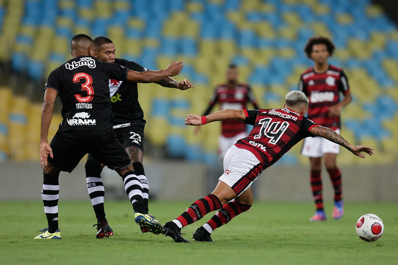 Arrascaeta em Vasco x Flamengo