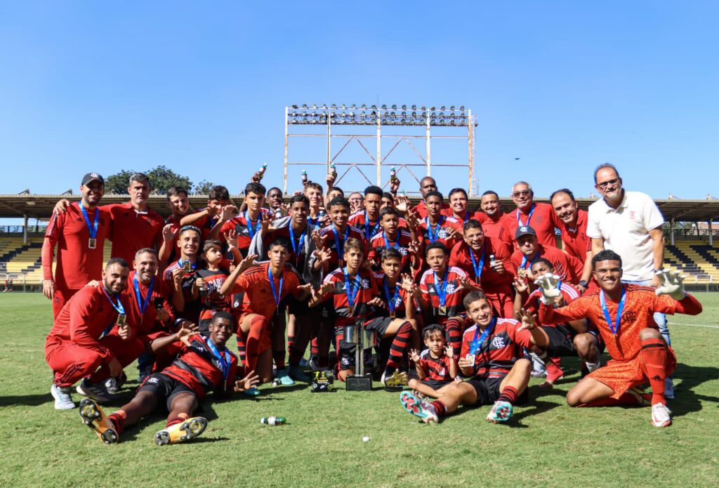 Flamengo bate o Fluminense e conquista mais um troféu no Sub-14