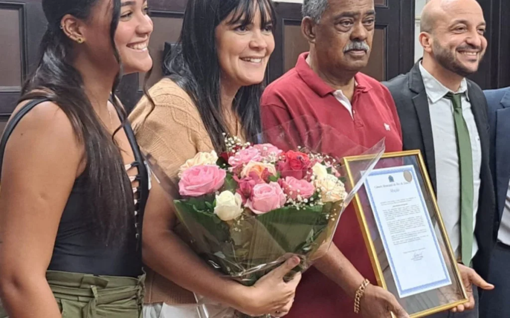 Chefe de Segurança do Flamengo, Pinheiro recebe homenagem na Câmara Municipal do Rio de Janeiro