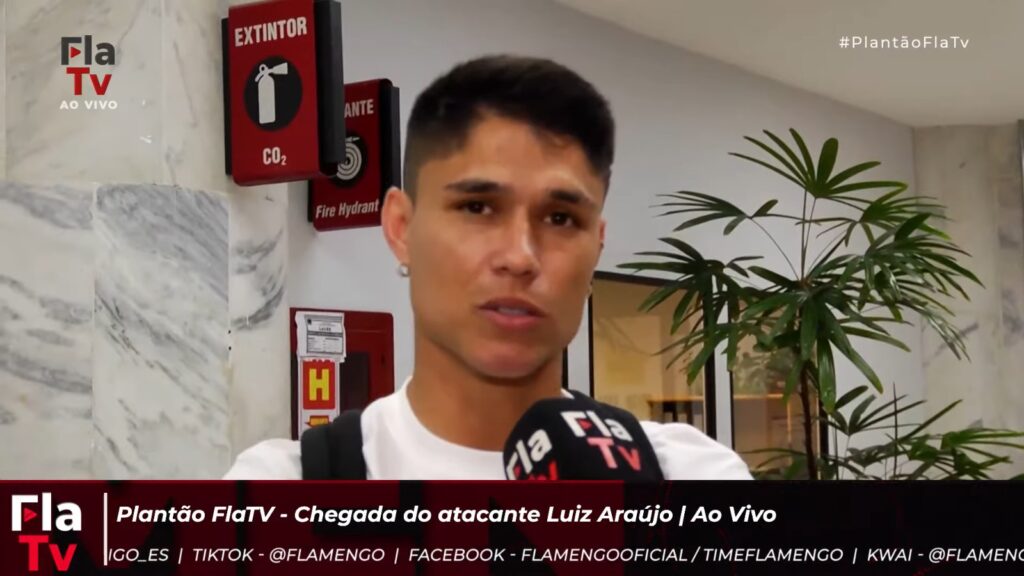 Luiz Araújo chega ao Rio de Janeiro