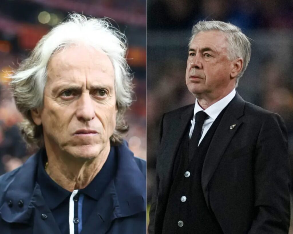 CBF quer definir entre Ancelotti e Jorge Jesus até fim da Data Fifa