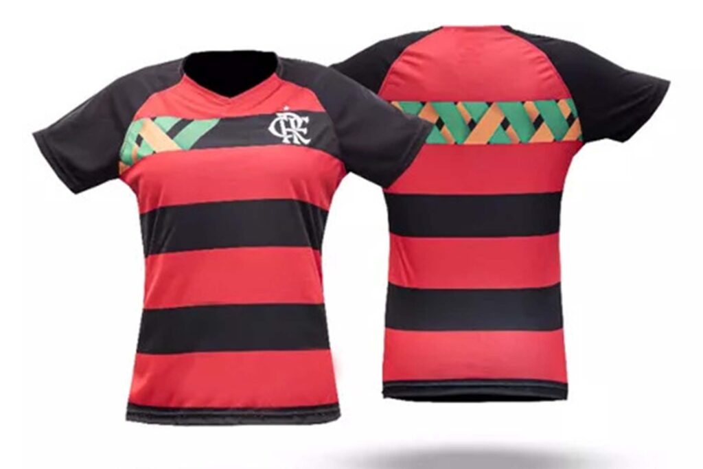 Camisa do Flamengo especial para a Copa do Mundo Feminina