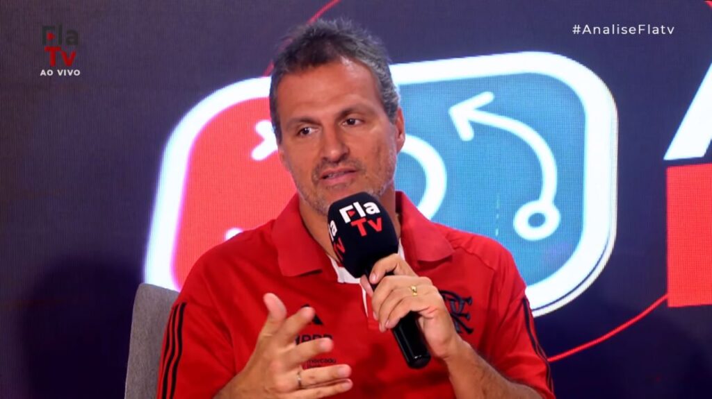 Dirigente do Flamengo, Bruno Spindel analisa sorteio da Libertadores