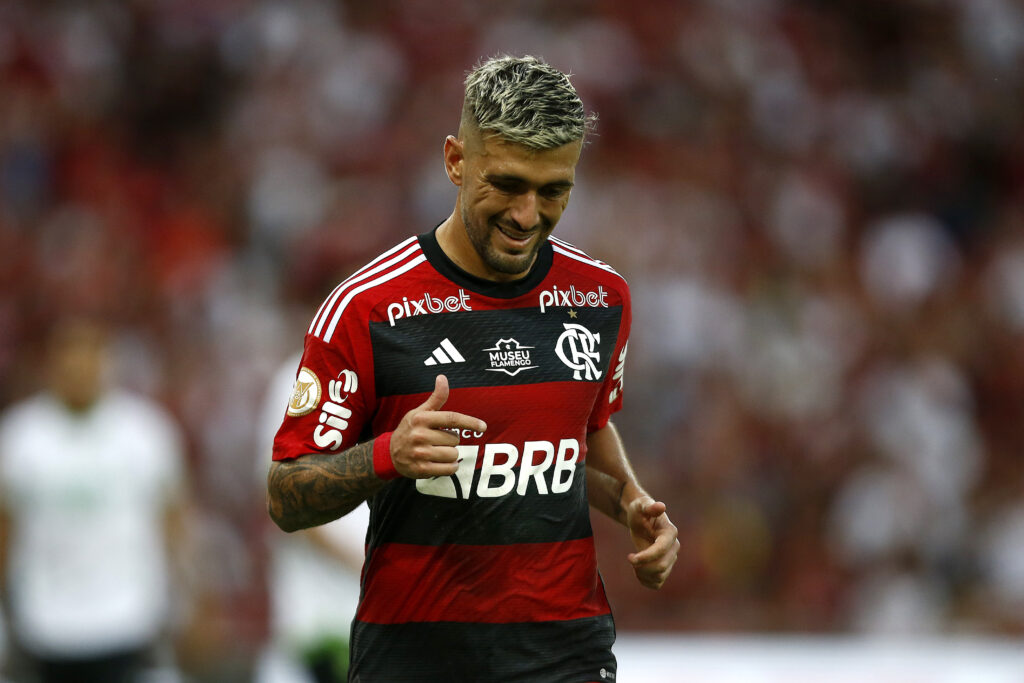 Arrascaeta em Flamengo x América-MG