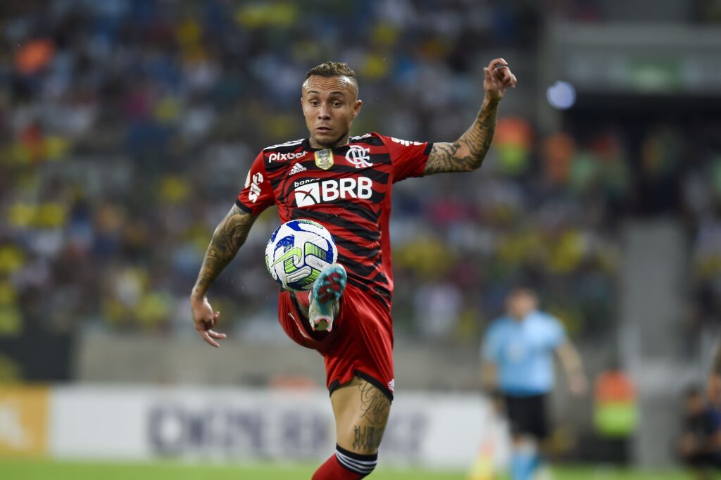 Cebolinha em Flamengo x Cuiabá pelo Brasileirão