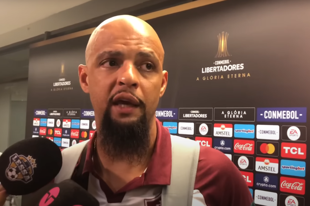 Felipe Melo fala sobre Flamengo após vitória do Fluminense contra Olimpia