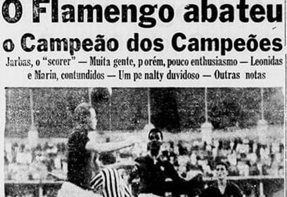 Flamengo venceu com 5 gols Atlético-MG ‘campeão brasileiro’ de 1937