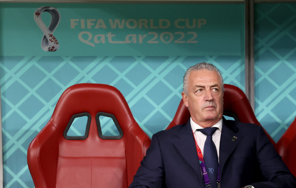 Gustavo Alfaro durante Copa do Mundo 2022