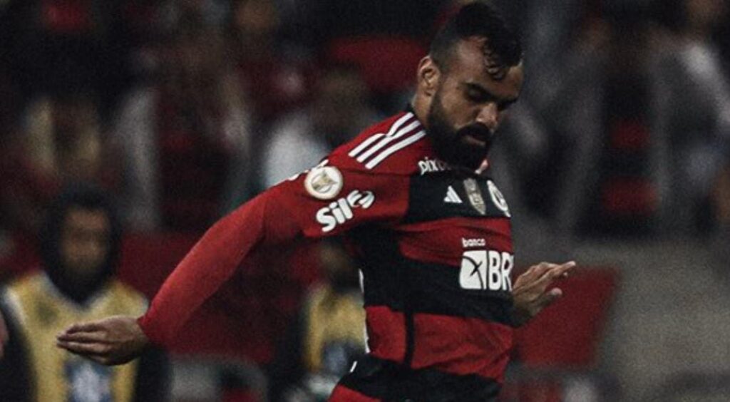 Fabrício Bruno durante Flamengo x Internacional