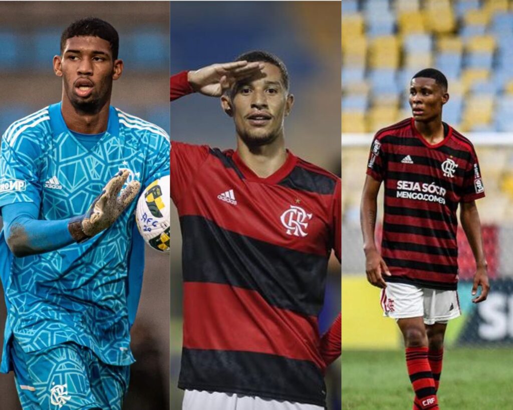 Kauã, Kayque e Caio: 3 promessas que o Flamengo vendeu antes da estreia profissional