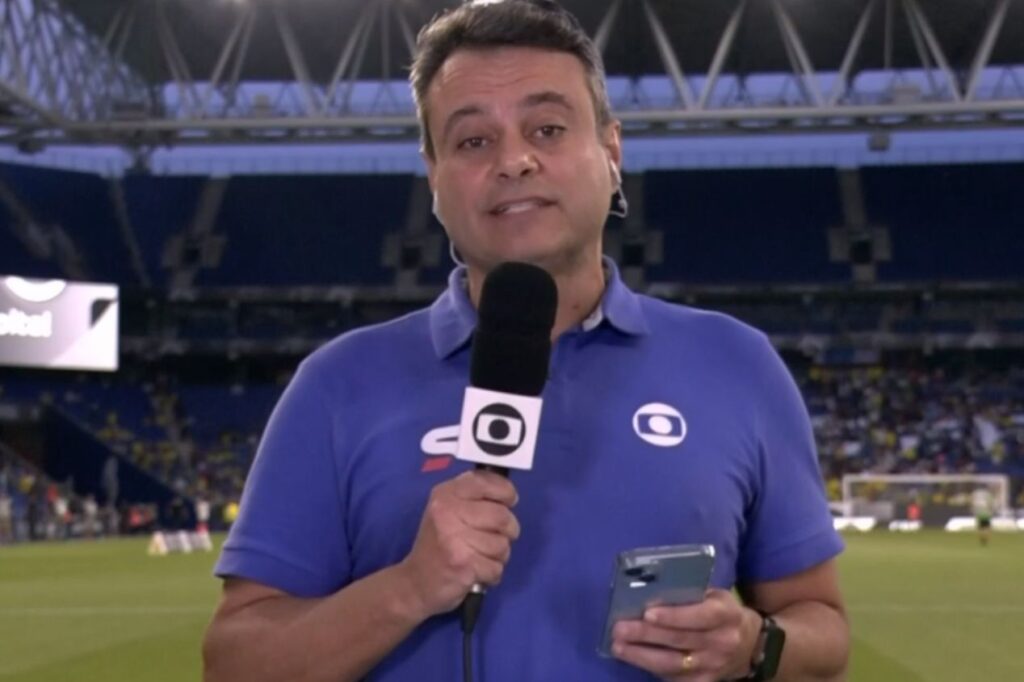 Eric Faria, repórter da Globo, está escalado para final da Copa do Brasil entre Flamengo e São Paulo