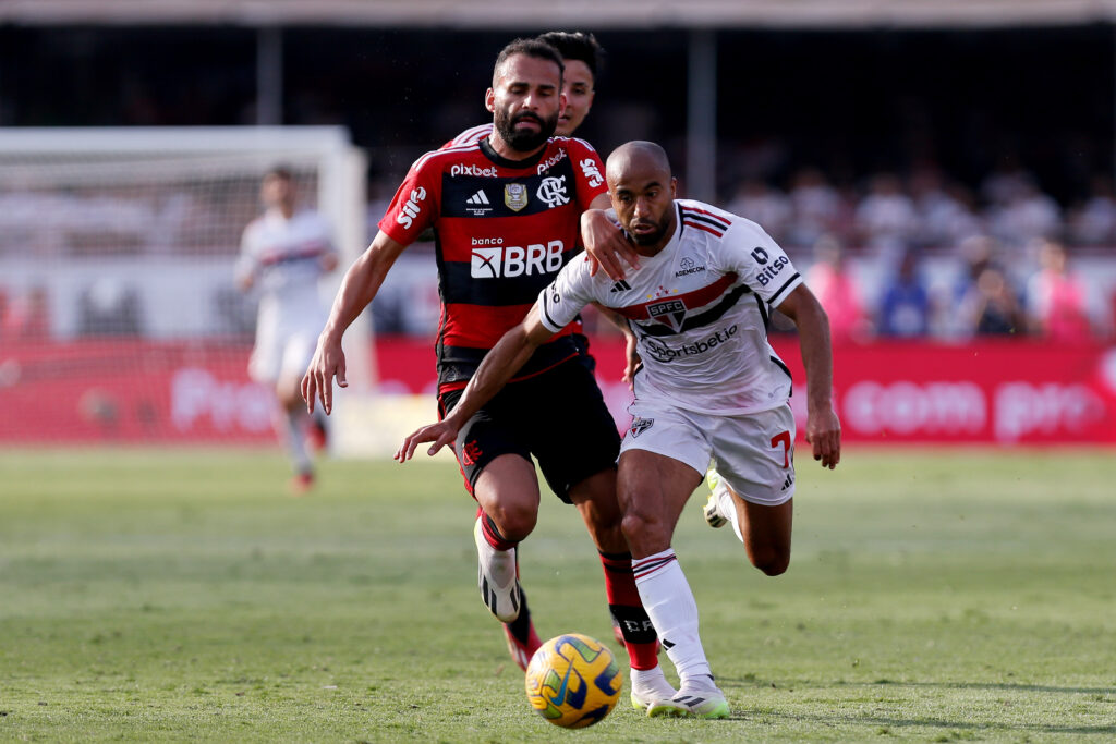 Flamengo e São Paulo se enfrentaram na final da Copa do Brasil