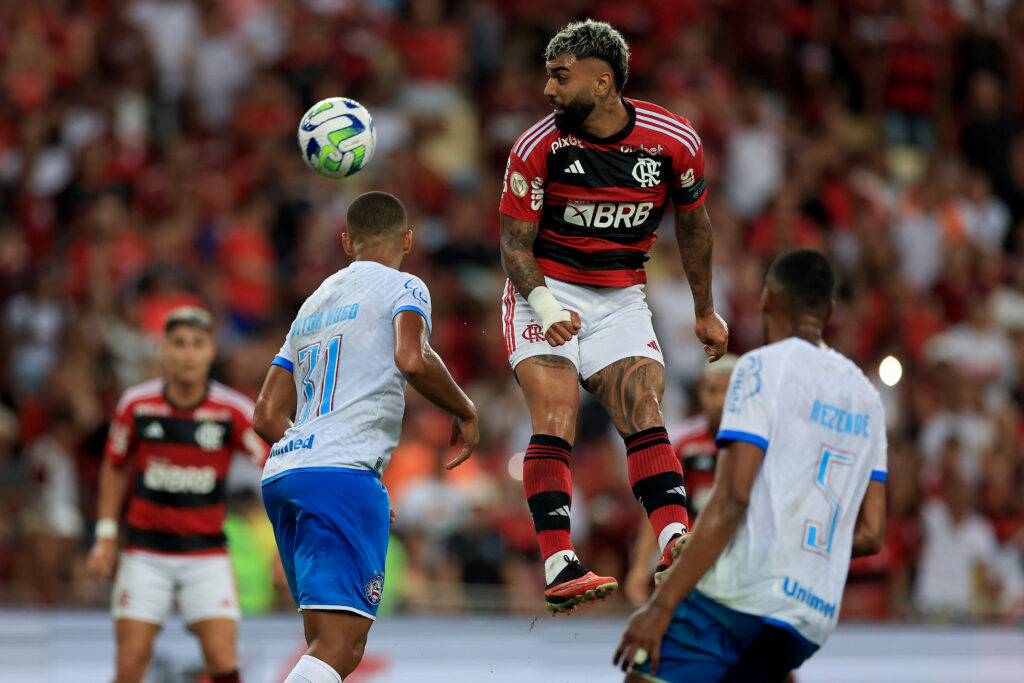Gabigol em Flamengo x Bahia