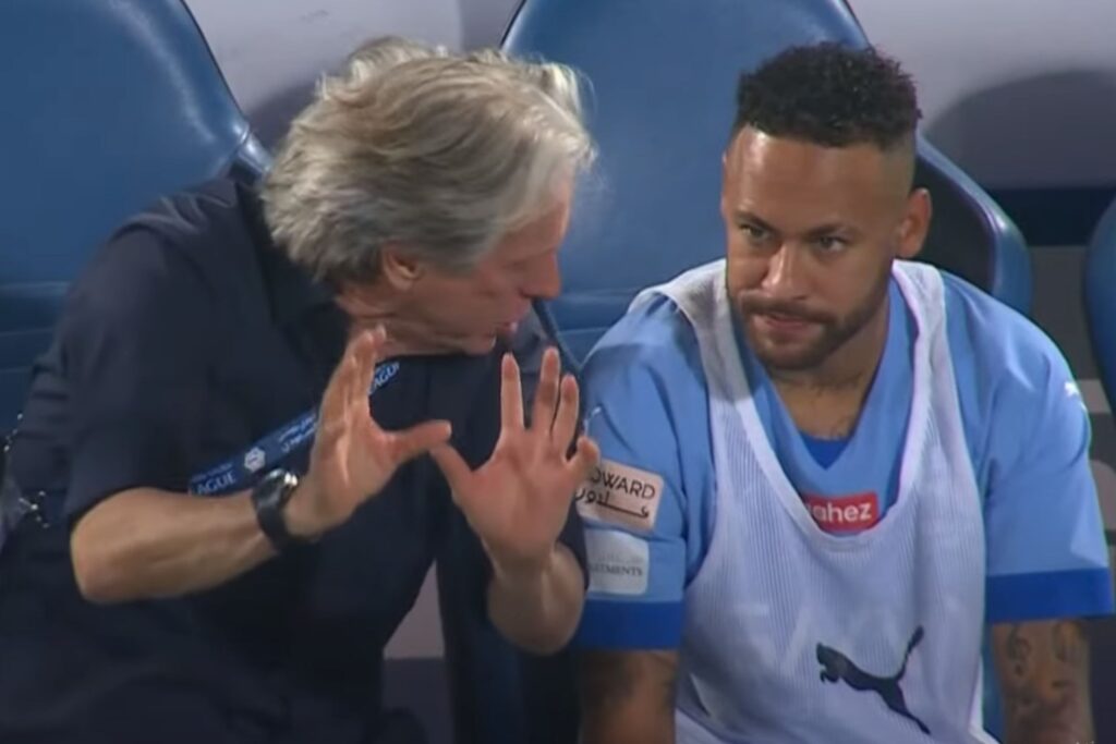 Jornalista acredita que Neymar está fritando Jorge Jesus no Al-Hilal