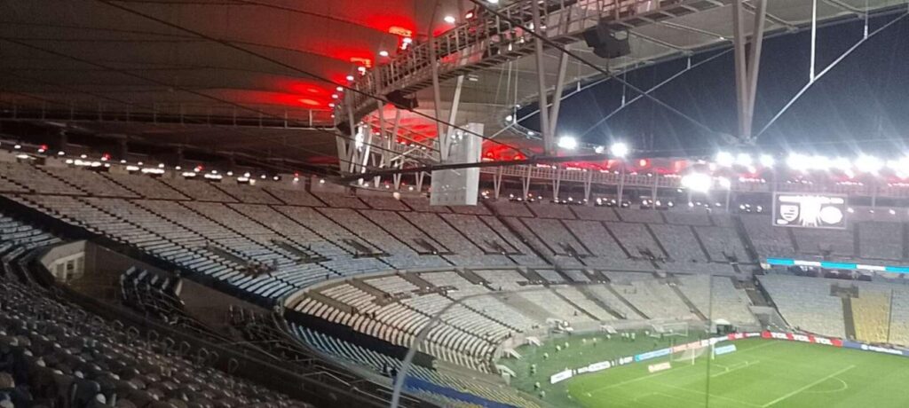 Maracanã, palco da final entre Flamengo e São Paulo, pela Copa do Brasil