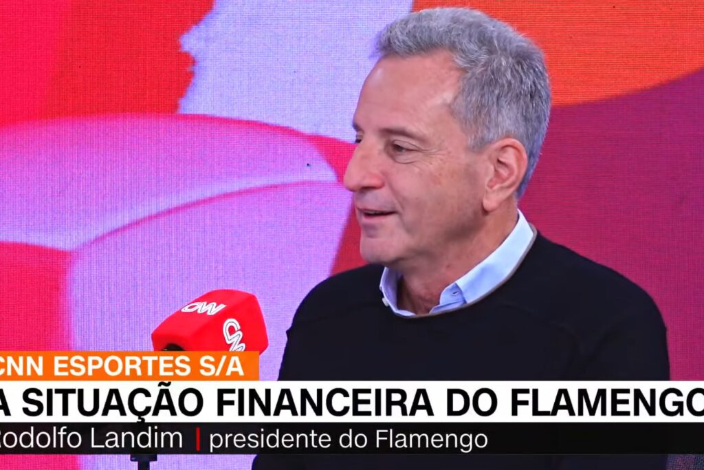 Rodolfo Landim, presidente do Flamengo, em entrevista a CNN após final da Copa do Brasil