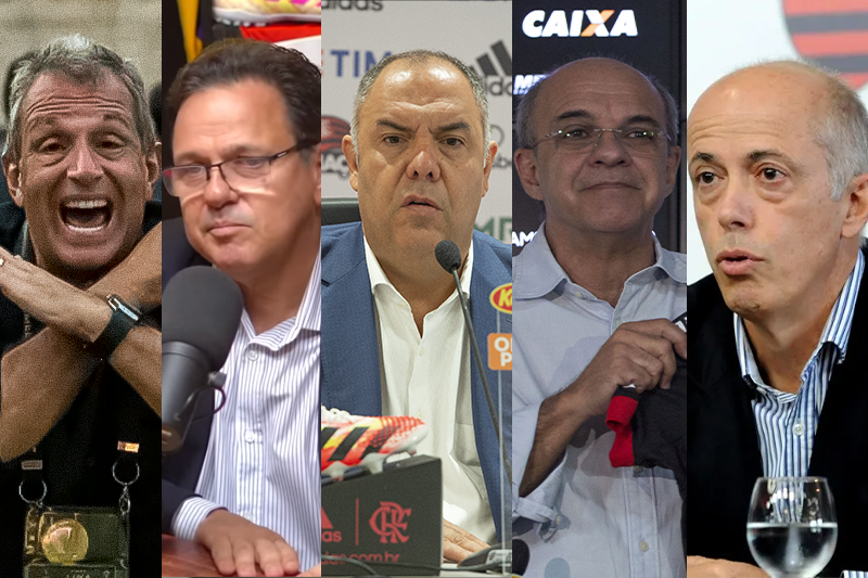 Bap. Dunshee, Braz, Bandeira e Wallim: nomes surgem como possíveis candidatos à sucessão de Landim nas eleições do Flamengo em 2024