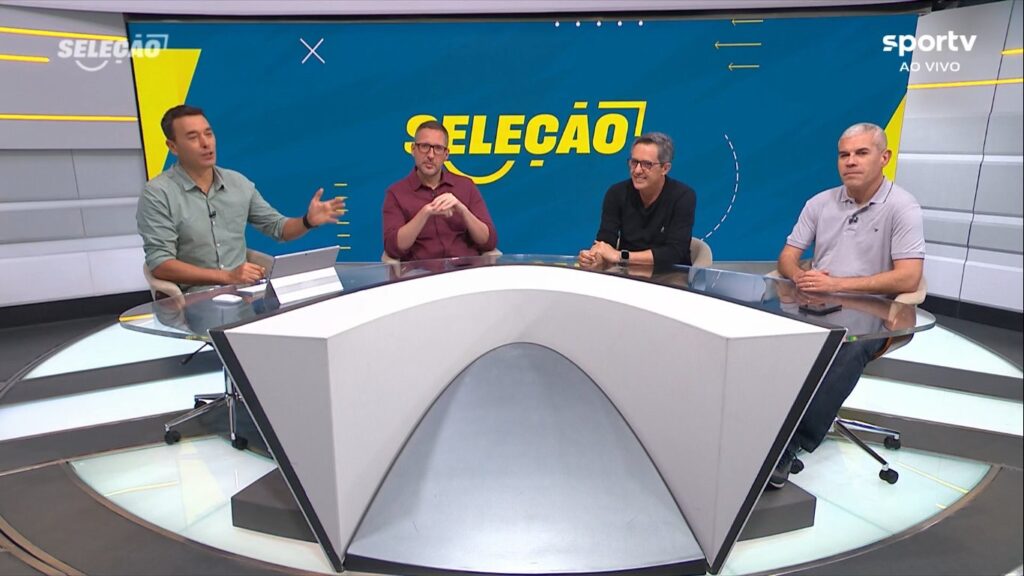 Comentarista são-paulino do SporTV faz piada sobre futuro de Sampaoli no Flamengo