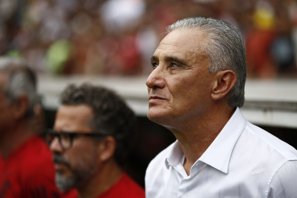 Tite em Flamengo x Vasco