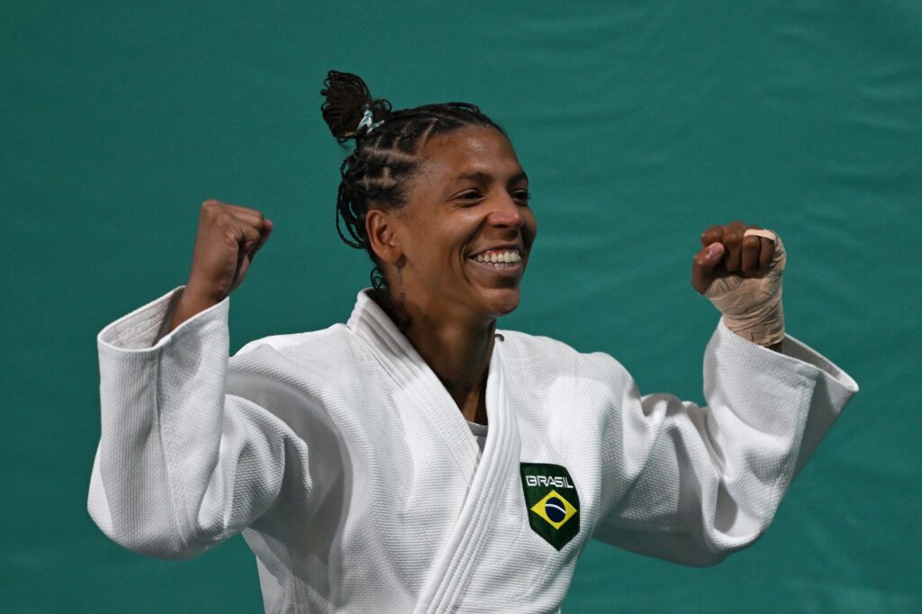Rafaela Silva, atleta do Flamengo, vence seu primeiro ouro no Judô pelos Jogos Pan-Americanos