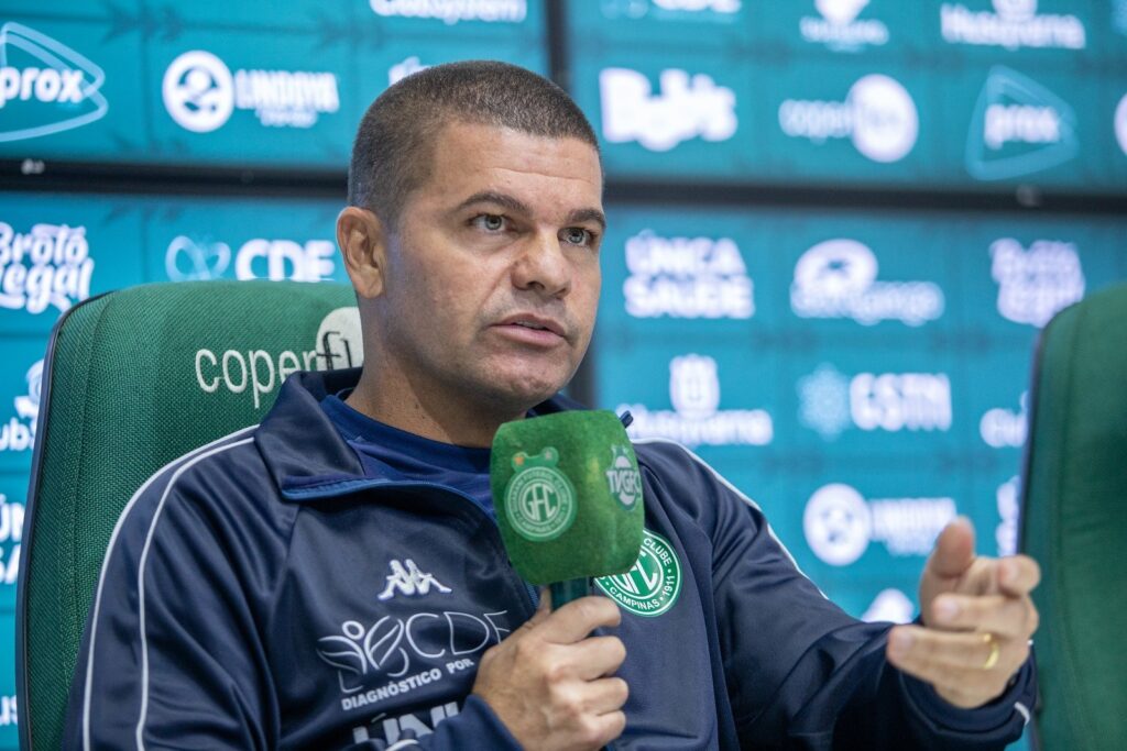 técnico do guarani cita flamengo umberto louzer