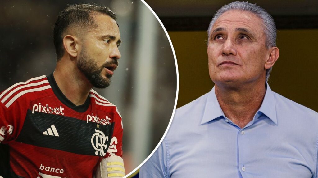 Everton Ribeiro e Tite no Flamengo