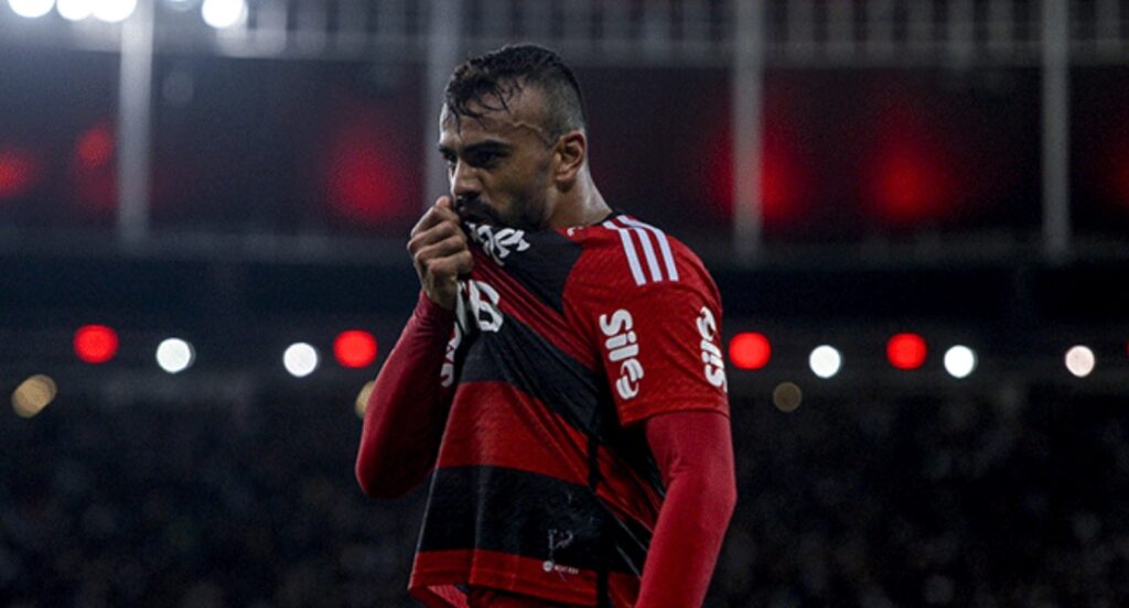 Fabrício Bruno em ação pelo Flamengo