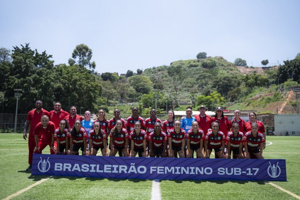 Flamengo em campo pelo Campeonato Brasileiro Sub-17; Meninas da Gávea venceram o São Paulo nas semifinais