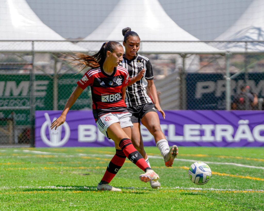 Flamengo venceu o Atlético-MG em estreia no Brasileirão Feminino Sub-17